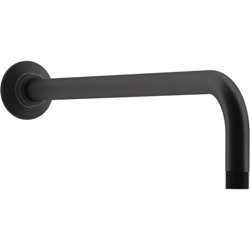 KOHLER Matte Black Shower Arm Mount in the Bathroom & Shower Faucet Accessories department at