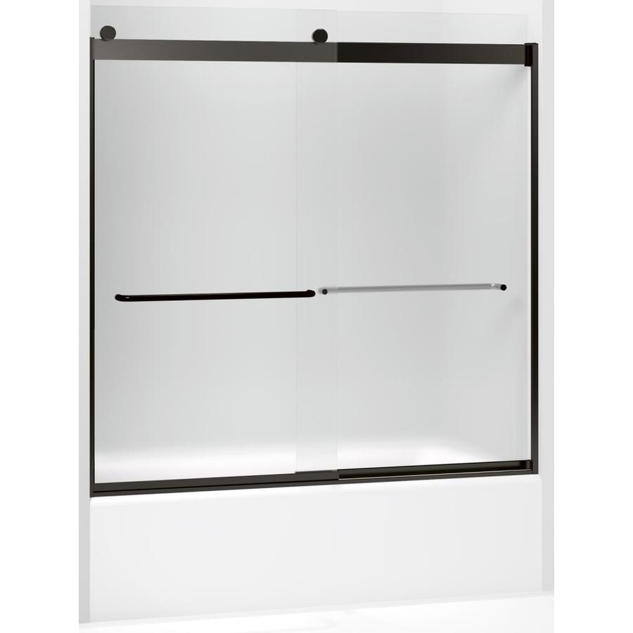 KOHLER Levity 59.75in H x 56.625in to 59.625in W Frameless Bypass