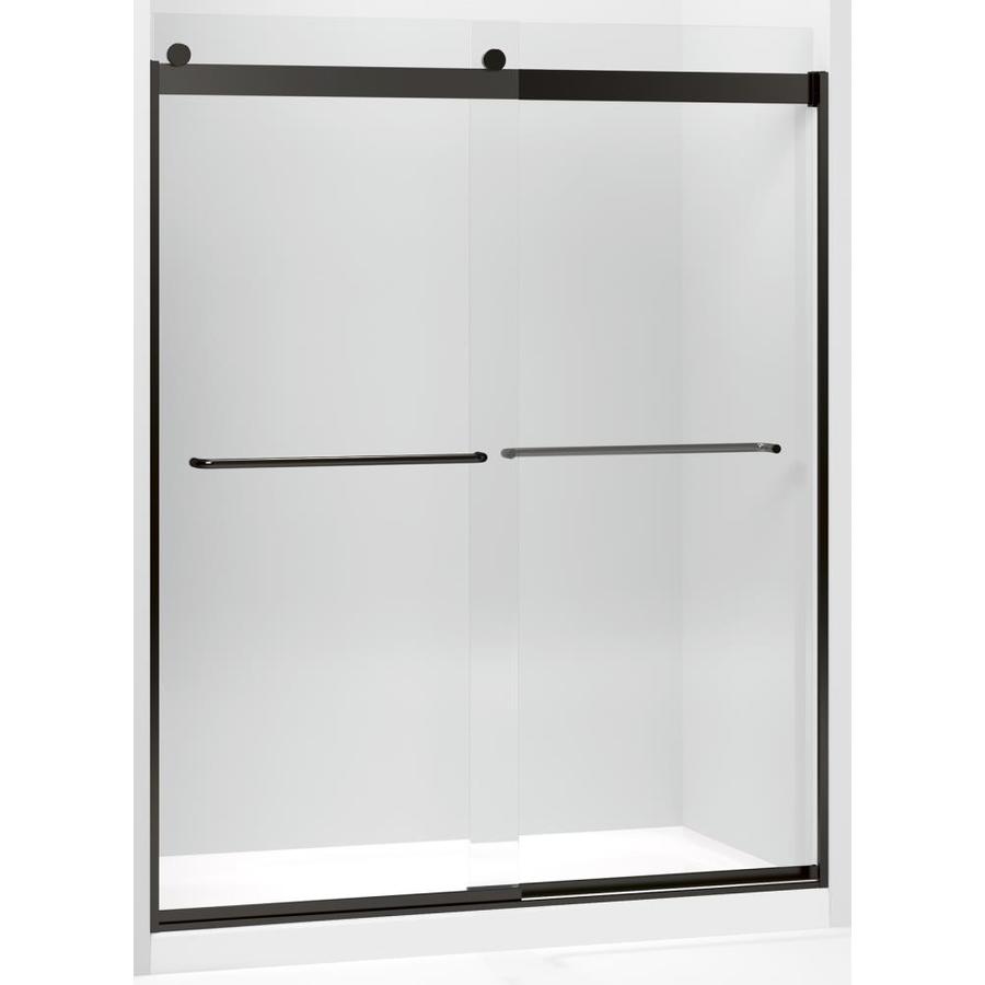 Kohler Levity 56 625 In To 59 625 In W Frameless Bypass Sliding