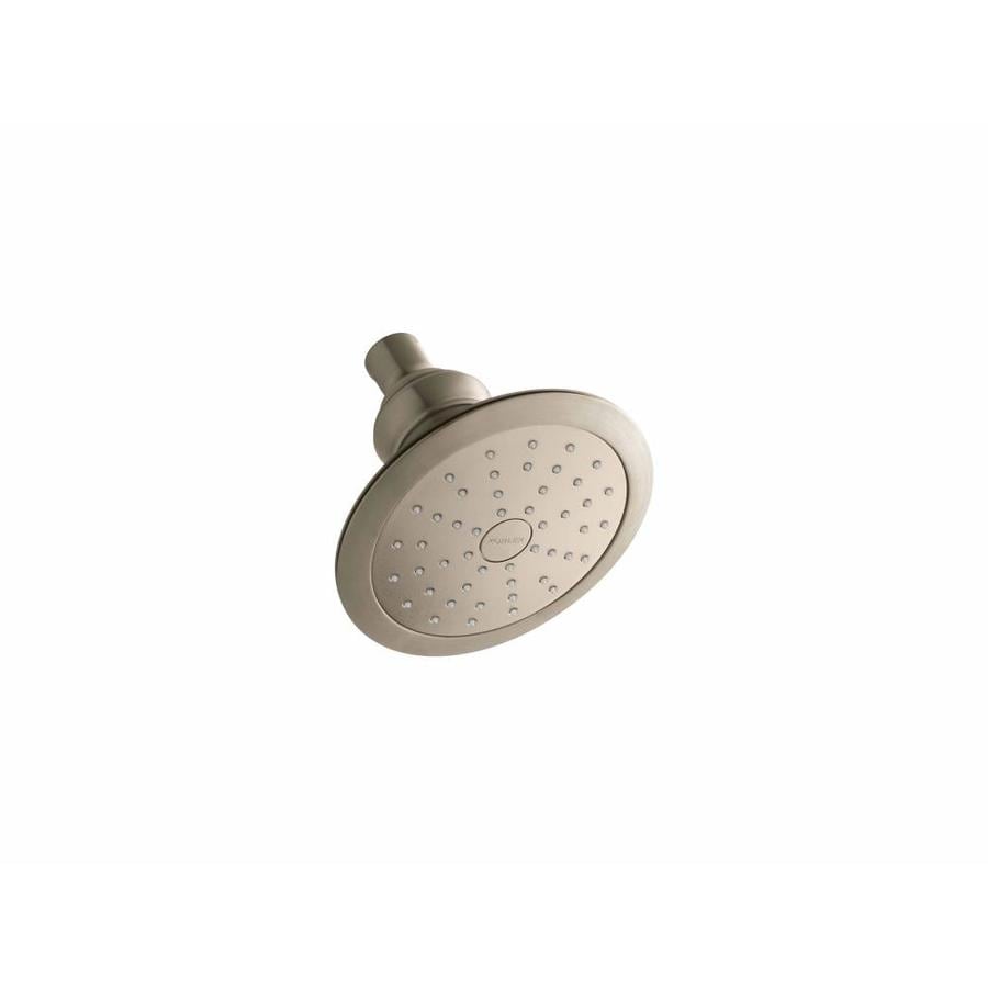 KOHLER Revival Vibrant Brushed Bronze 1-Spray Shower Head at Lowes.com