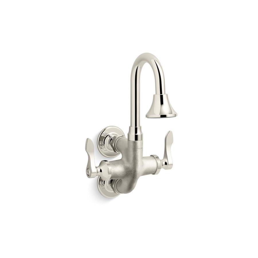 KOHLER Triton Bowe Cannock Vibrant Bright Nickel 2Handle Utility
