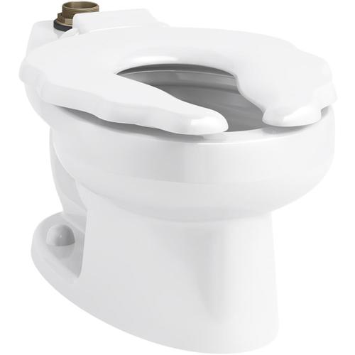 KOHLER Primary White Elongated Children's Height Commercial Toilet Bowl
