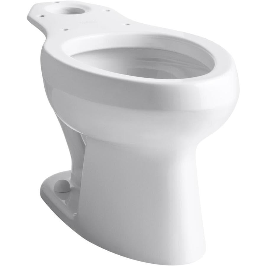 KOHLER Wellworth White Elongated Standard Height Commercial Toilet Bowl