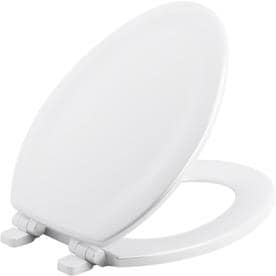 Kohler K-20466-0 Stonewood Quiet-Close Elongated Toilet Seat - White