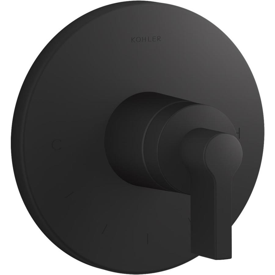 KOHLER Matte Black Lever Shower Handle at Lowes.com