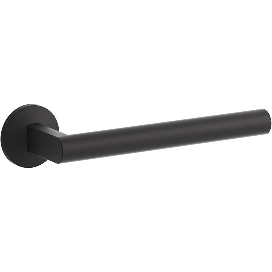 KOHLER Components 11-in Matte Black Wall Mount Single Towel Bar at