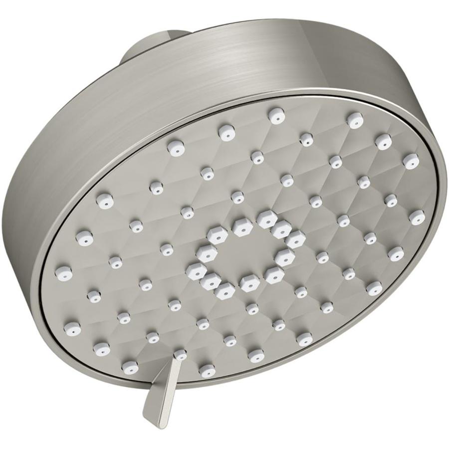 KOHLER Awaken Vibrant Brushed Nickel 1Spray Shower Head at