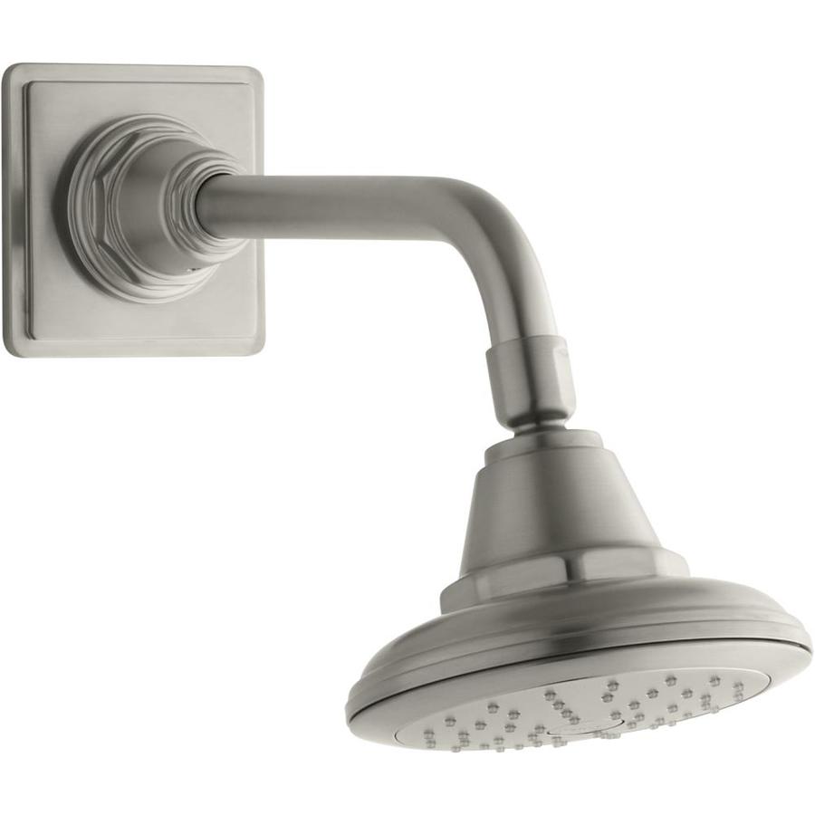 KOHLER Pinstripe Vibrant Brushed Nickel 1Spray Shower Head at