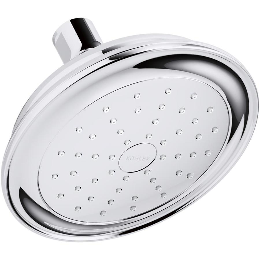 KOHLER Artifacts Polished Chrome 1Spray Shower Head 1.75GPM (6.6LPM) in the Shower Heads