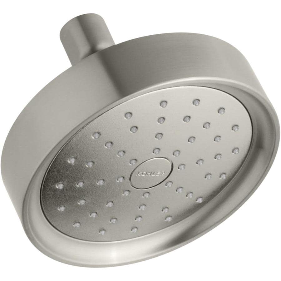 KOHLER Purist Vibrant Brushed Nickel 1 Spray Shower Head At Lowes Com   885612702760 