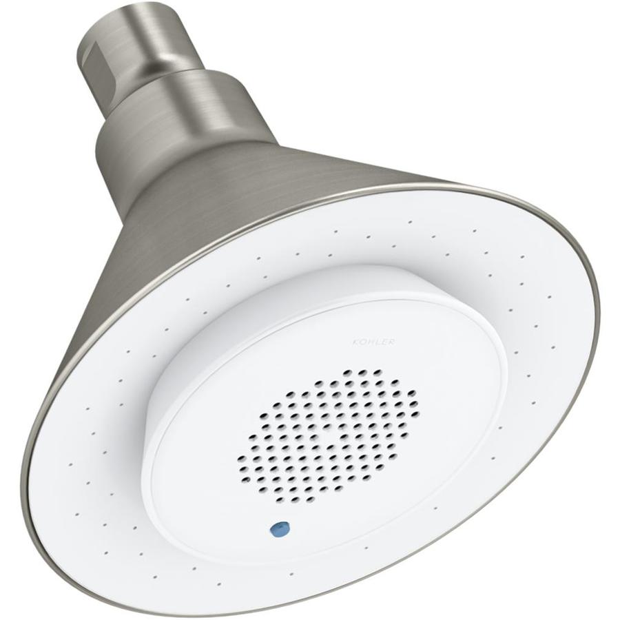 KOHLER Moxie Vibrant Brushed Nickel 1Spray Shower Head at