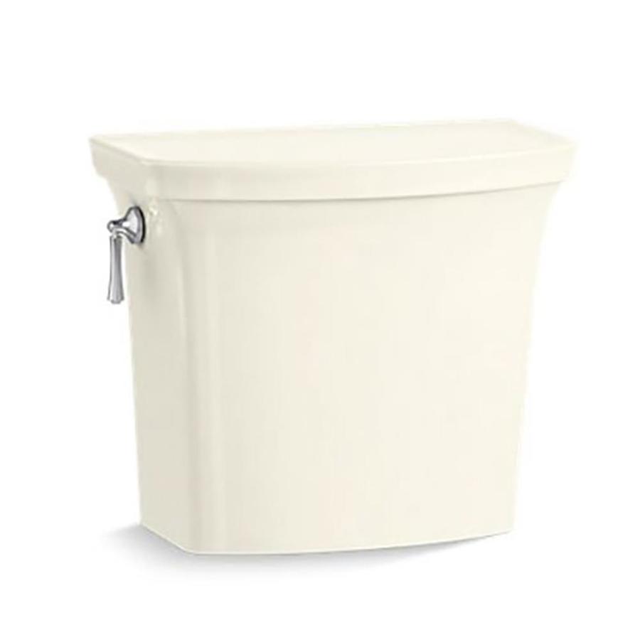 KOHLER Corbelle Biscuit 1.28GPF SingleFlush Toilet Tank in the Toilet