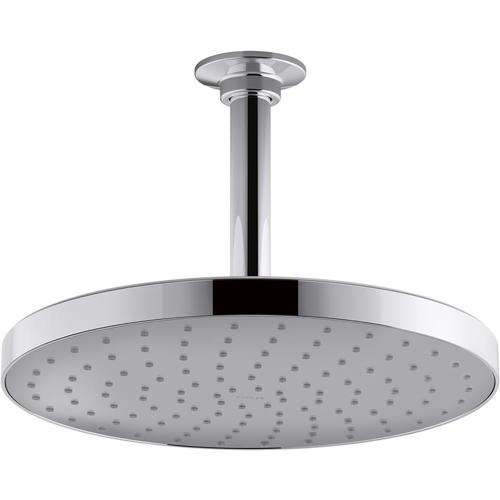 KOHLER Awaken Polished Chrome 1-Spray Rain Shower Head at ...