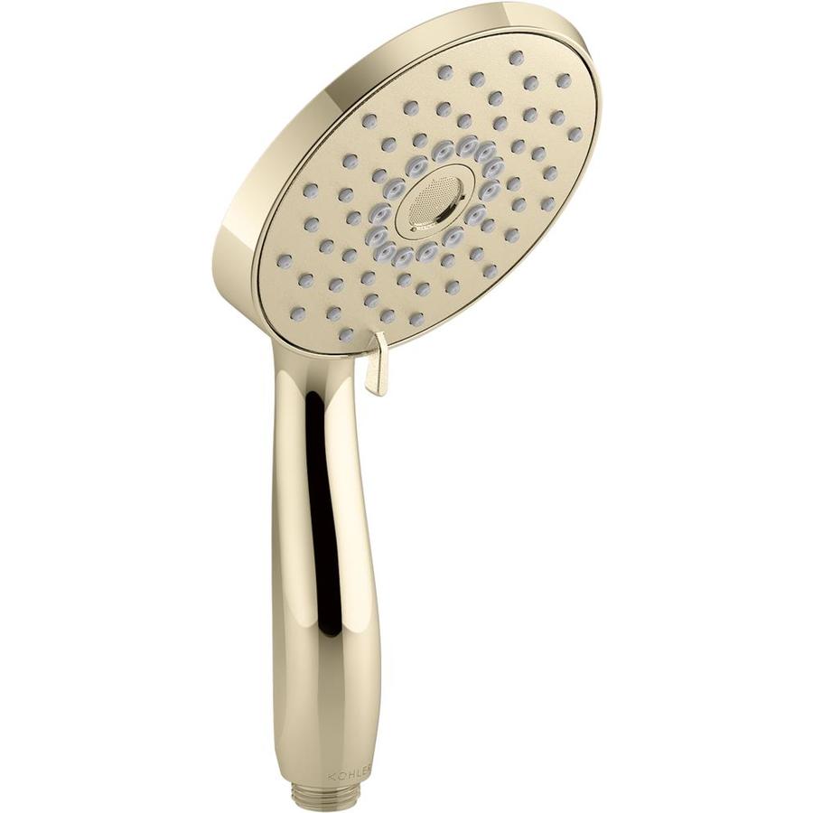 KOHLER Forte Vibrant French Gold 3-Spray Handheld Shower in the Shower ...