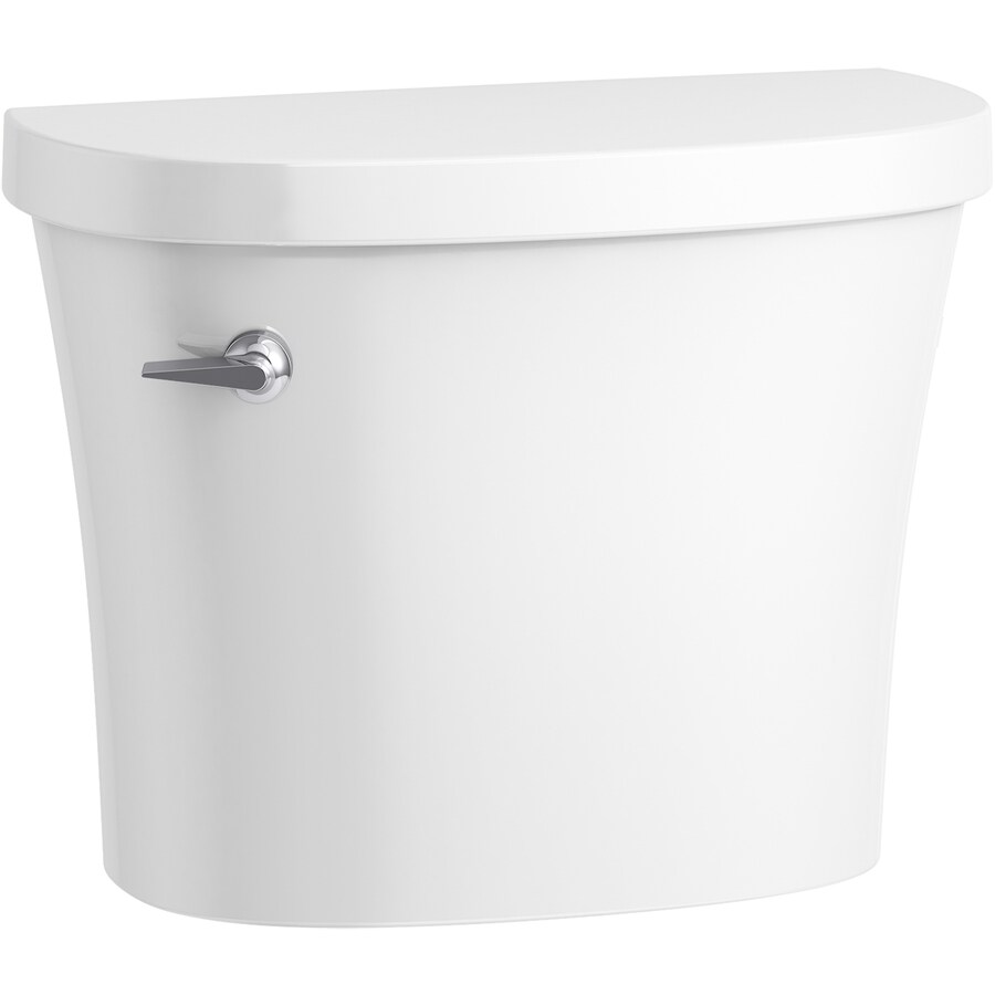 KOHLER Kingston White 1.28GPF SingleFlush Toilet Tank in the Toilet