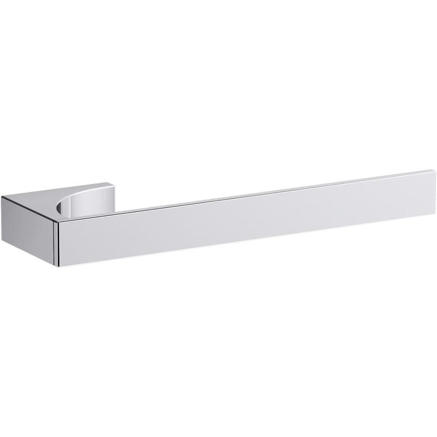 KOHLER Minimal 10-in Polished Chrome Wall Mount Single Towel Bar in the