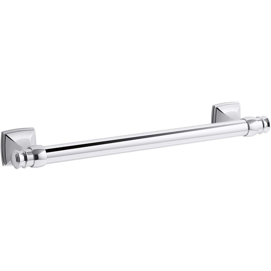 KOHLER Grand 18in Polished Chrome Wall Mount Grab Bar in the Grab Bars department at