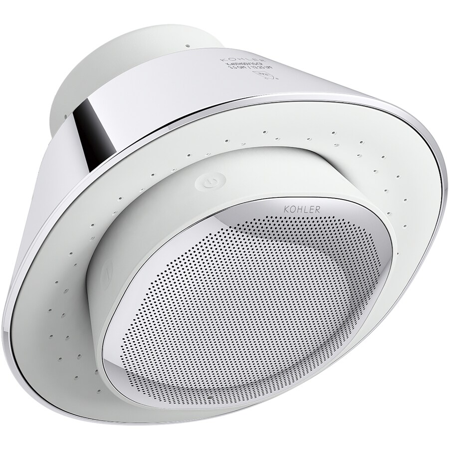 Kohler Moxie Polished Chrome 1 Spray Shower Head 1 75 Gpm 6 6 Lpm In The Shower Heads Department At Lowes Com