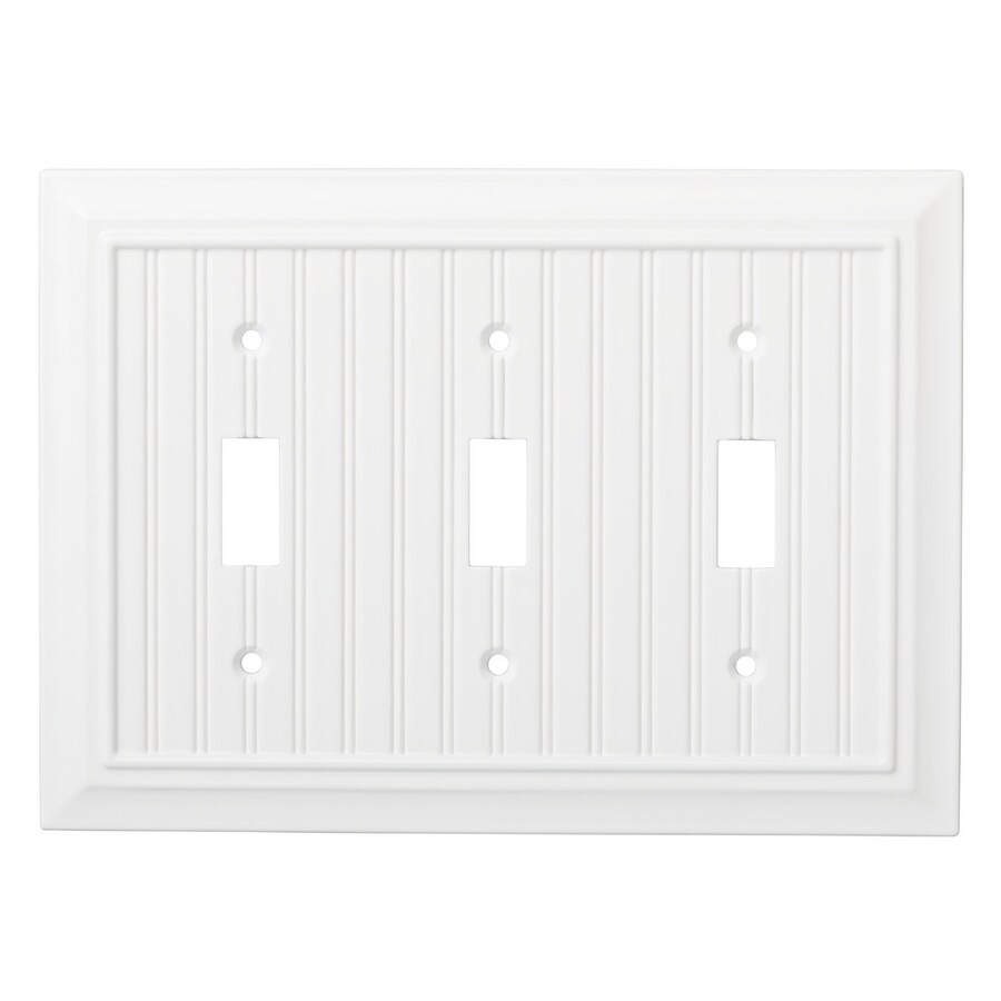 Brainerd Beadboard Triple Switch Wall Plate in the Wall ...