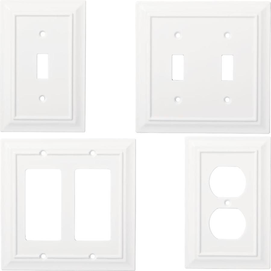 Brainerd Beadboard Triple Switch Wall Plate in the Wall Plates ...