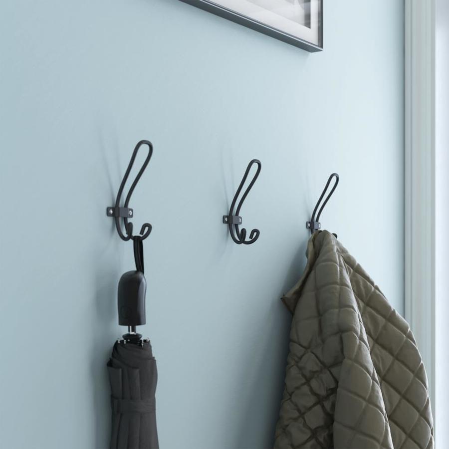 Brainerd Matte Black Garment Hook in the Decorative Wall Hooks ...