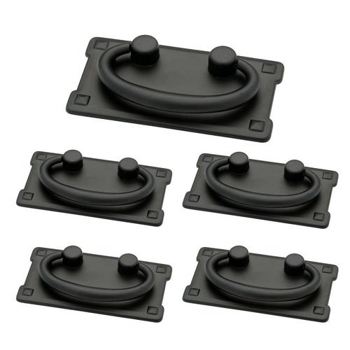 Franklin Brass Horizontal Bail 5Pack 3in Center to Center Matte Black