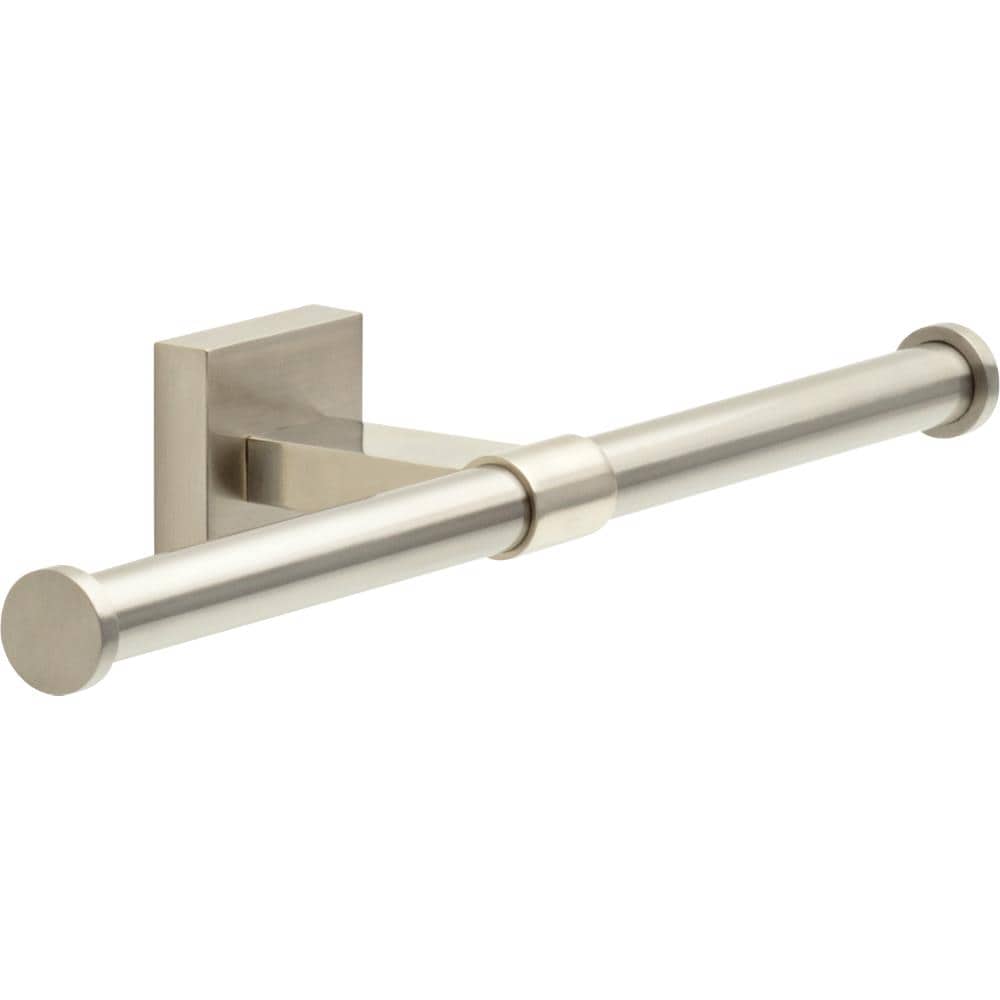 Franklin Brass Maxted Satin Nickel Wall Mount Double Post Toilet Paper