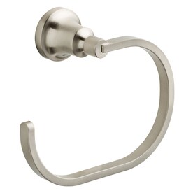 Delta Alux Satin Nickel Wall Mount Towel Ring