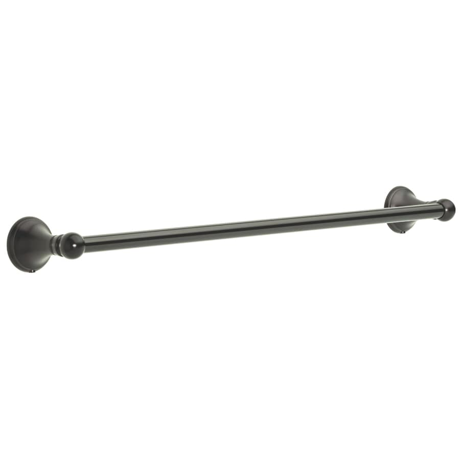 Lockhart 24-in Oil-Rubbed Bronze Single Towel Bar in the Bathroom ...