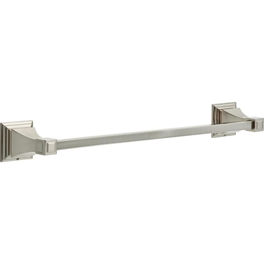 Franklin Brass Lynwood 18in Satin Nickel Wall Mount Single Towel Bar