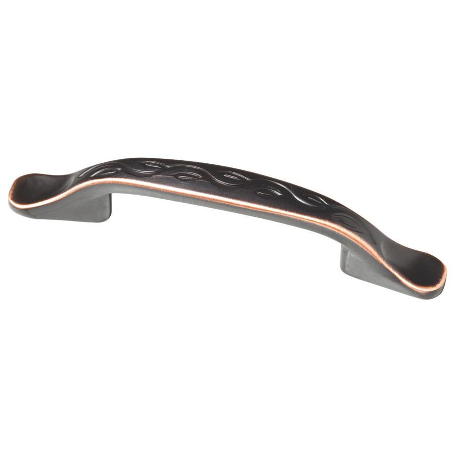 Brainerd Leaf and Vine 3in Center to Center Bronze with Copper