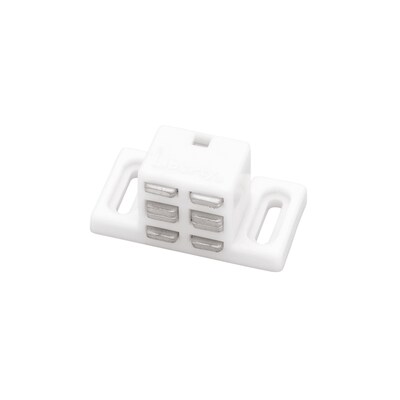 Brainerd White Magnetic Cabinet Catch At Lowes Com