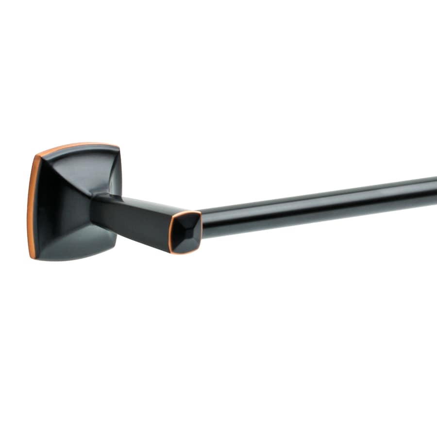 Delta Ely 24in OilRubbed Bronze Wall Mount Single Towel Bar at