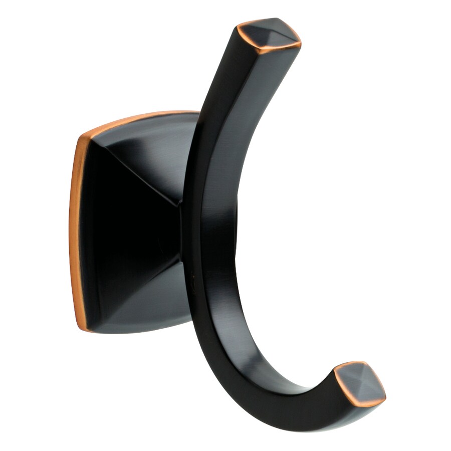 Delta Ely 2 Hook Oil Rubbed Bronze Towel At Lowes Delta Ely 2 Hook Oil Rubbed Bronze Towel