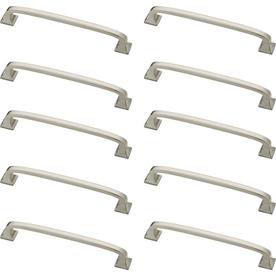 Franklin Brass 10pk 5&#34; Lombard Pull Nickel