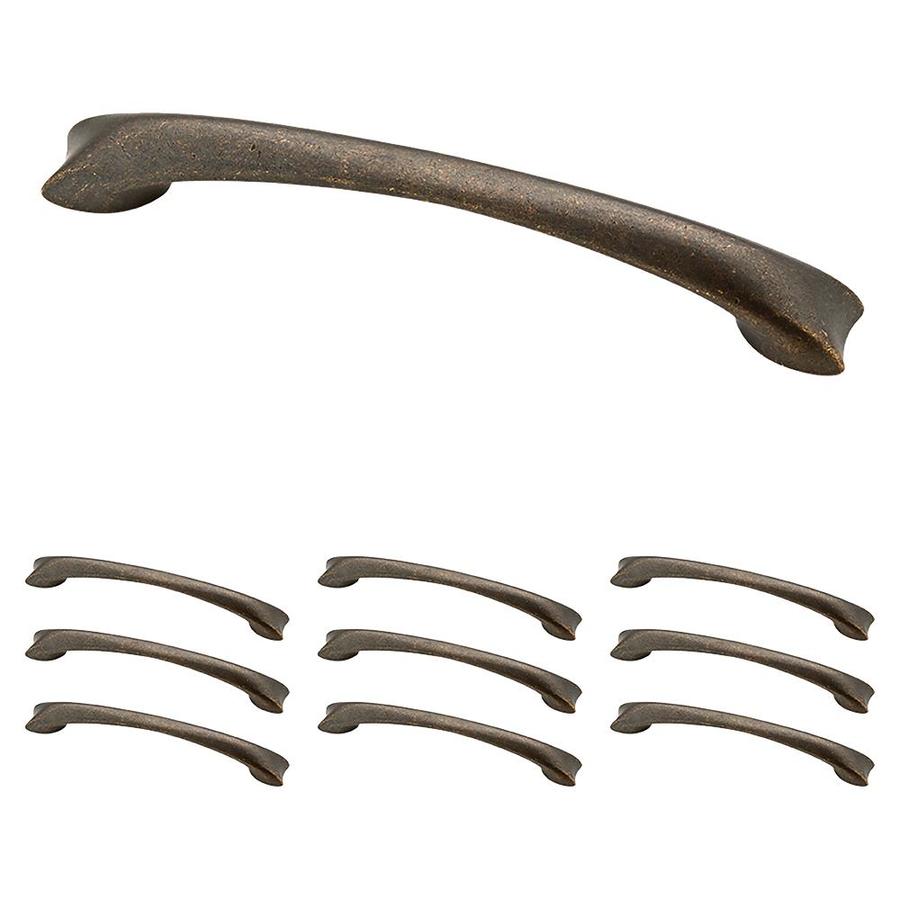 Franklin Brass Maenza 10Pack 4in Center to Center Warm Chestnut Arch