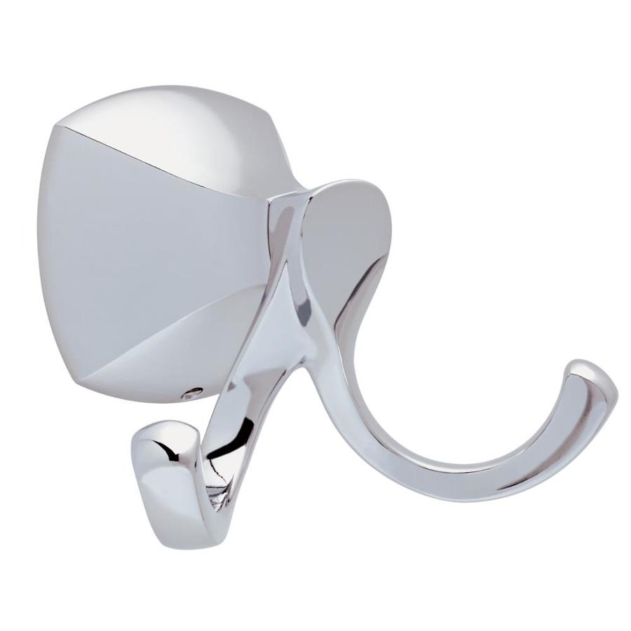 Delta Sandover 2Hook Polished Chrome Towel Hook at