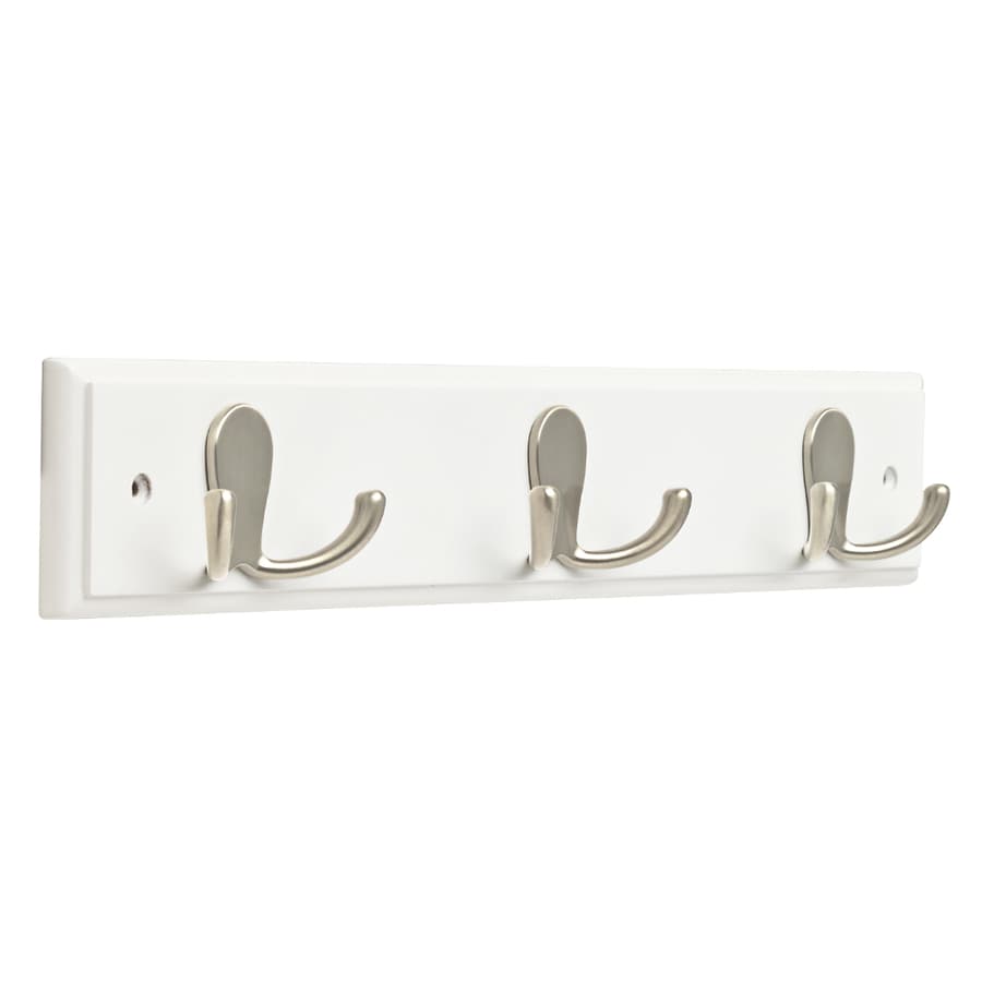 Franklin Brass Brushed Satin Nickel Garment Hook at Lowes.com