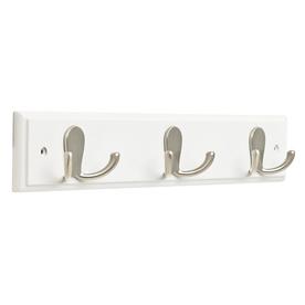 Wall Hooks At Lowes Franklin Br Brushed Satin Nickel Garment Hook