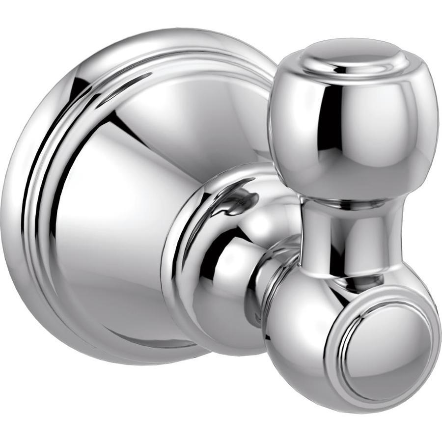 Delta Woodhurst 1-Hook Polished Chrome Towel Hook at Lowes.com