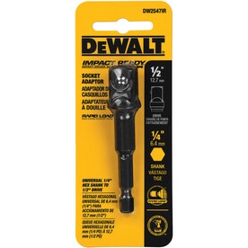 UPC 885911026390 product image for DEWALT 1/4-in to-1/2-in Impact Ready Hex Shank Socket Adapter | upcitemdb.com