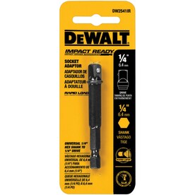 UPC 885911026406 product image for DEWALT 1/4-in to-1/4-in Hex Shank Socket Adapter | upcitemdb.com