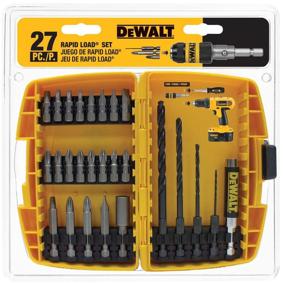 30 piece dewalt drill bit set