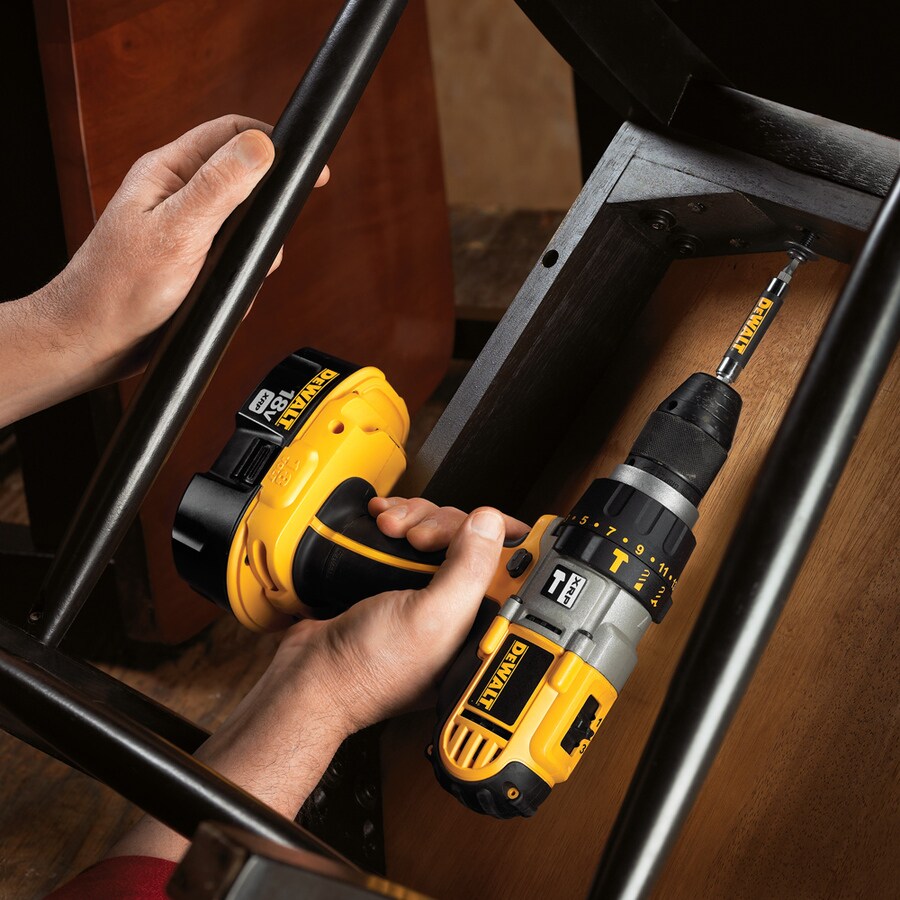 Dewalt 2 Tool 18 Volt Nickel Cadmium Nicd Cordless Combo Kit With Soft Case At