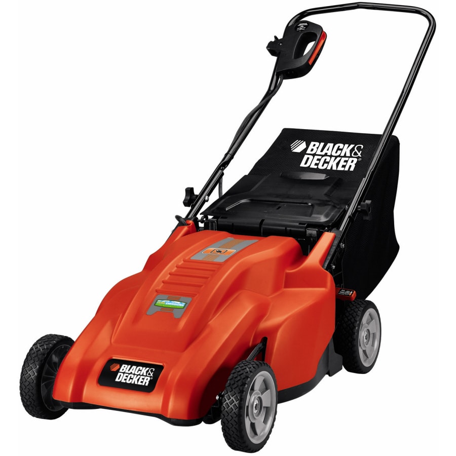 Black And Decker 12 Amp 18 In Corded Electric Push Lawn Mower In The