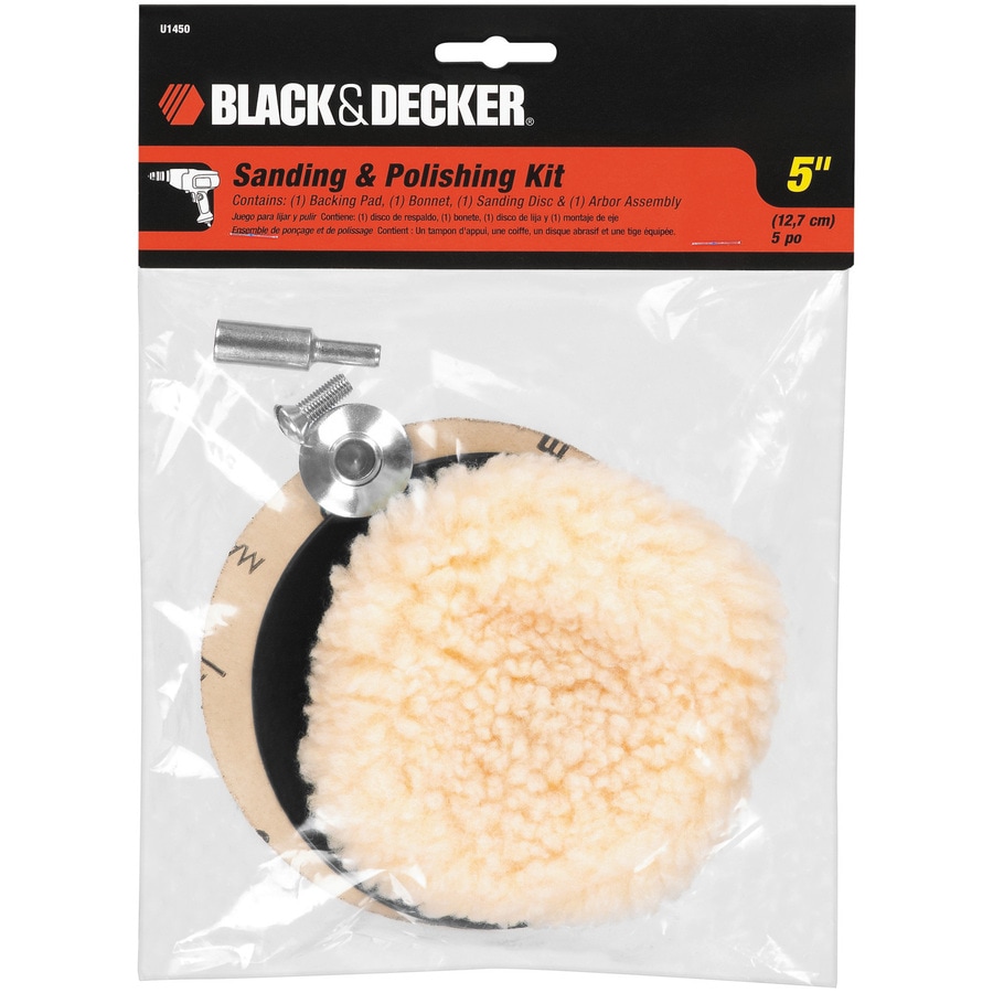 BLACK+DECKER -Pack Sanding and Polishing Kit