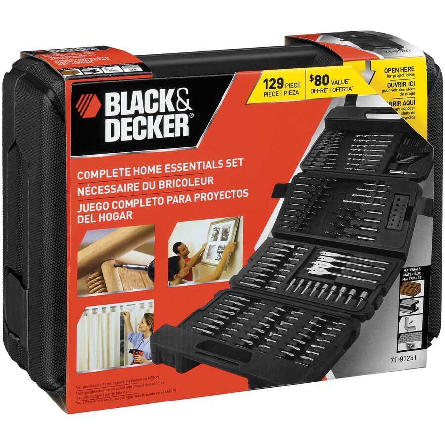 BLACK & DECKER 129Piece Complete Home Essentials Set at