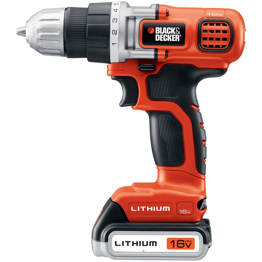 BLACK & DECKER 16-volt 3/8-in Drill (Charger Included) at