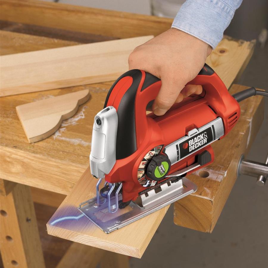 BLACK+DECKER 6-Amp Variable Speed Keyless Jigsaw in the Jigsaws ...