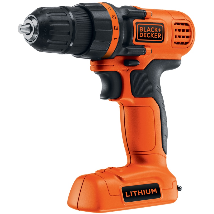 Black Decker 7.2v Lithium Ion Cordless Drill LDX172 W/ Charger and Bit Set  for sale online